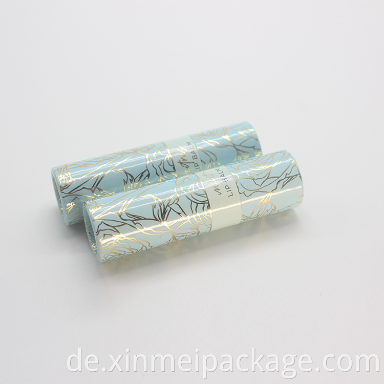 0.17 custom paper lip balm tube